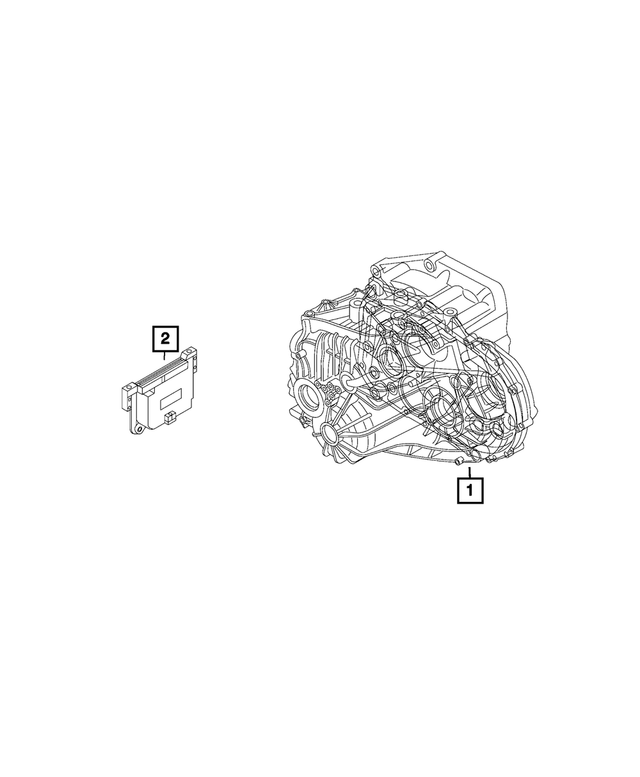 68303713AA - Electrical: Transmission Control Module for Mopar Image image
