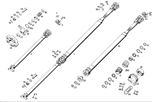 1804100331 - : Universal Joint Cross for Mercedes-Benz Image