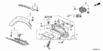 90140S9V000 - Interior/Bumper: BOLT-WASHER (5X22) for Acura Image