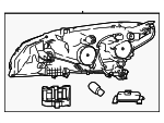 260105SA5C - : Headlamp Assembly for Nissan Image