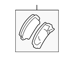 8890403170 - Brakes: Disc Brake Pad Set for Isuzu Image
