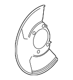 8193034380 - Brakes: Splash Shield for Isuzu Image