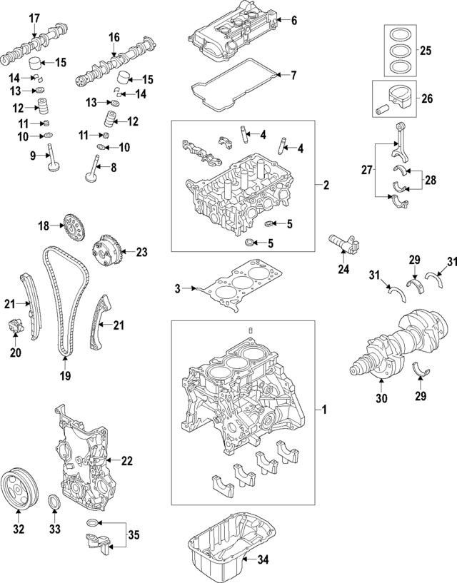 MN195579 - : Bearing for Mitsubishi Image
