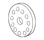 1617321021 - Cooling System: Pulley for Toyota Image