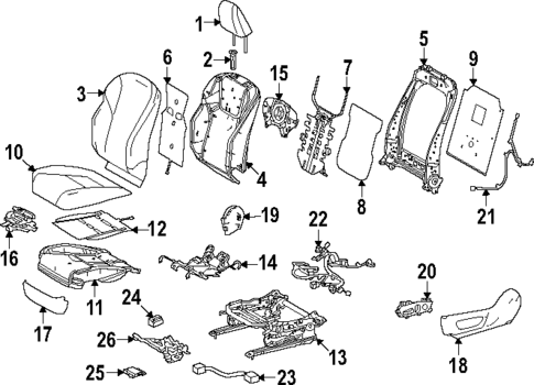 Power Seats for 2024 Lexus NX350h #0