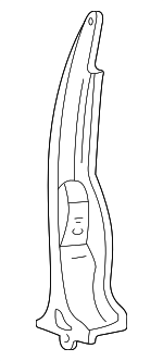 3F2Z1724320AA - Body: Center Pillar Reinforced for Ford: Freestar, Windstar | Mercury: Monterey Image
