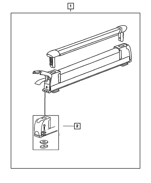 Carriers & Cargo Hauling for 2008 Chrysler Aspen #3