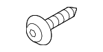 1244206203 - Body: Pkg Tray Trim Screw for Hyundai Image