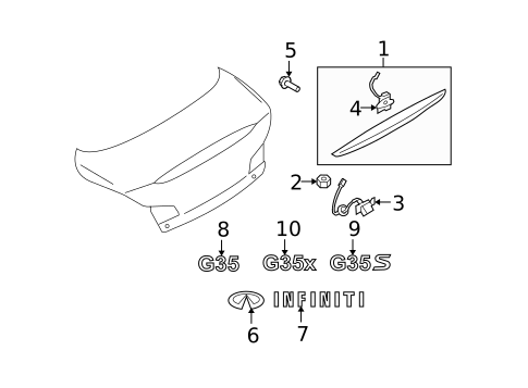 Parking Aid for 2008 INFINITI G35 #0