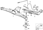 33321091590 - : Push Rod Right for BMW Image