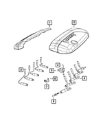 6104572AA - Electrical: Tapping Screw for Mopar Image