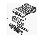 3H133201N - Engine: Intake Manifold for Volkswagen: CC, Passat Image