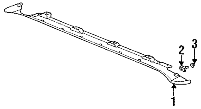 9935591250301C - Body: Rocker Molding for Porsche Image