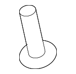 1125006166B - Body: Latch Bolt for Kia: Amanti, Borrego, EV6, Forte, Forte Koup, K900, Niro, Niro EV, Optima, Rio, Rio5, Seltos, Sorento, Soul, Soul EV, Spectra, Spectra5, Sportage, Telluride Image