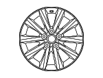 4261153520 - : Wheel, Alloy for Lexus: IS200t, IS300, IS350, IS500 Image