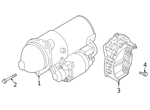 Starter for 2023 Genesis GV80 #0