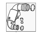 68432220AA - Engine: Intake Hose for Mopar Image