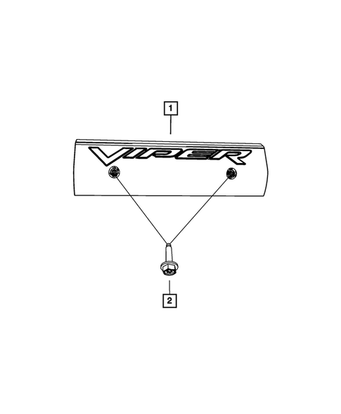 Engine Identification, Service Engines & Engine Service Kits for 2008 Dodge Viper #1