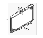 1770057L30 - : Radiator Assembly for Suzuki Image