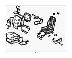 7120048A60A9 - Body: Seat Assembly for Toyota Image image
