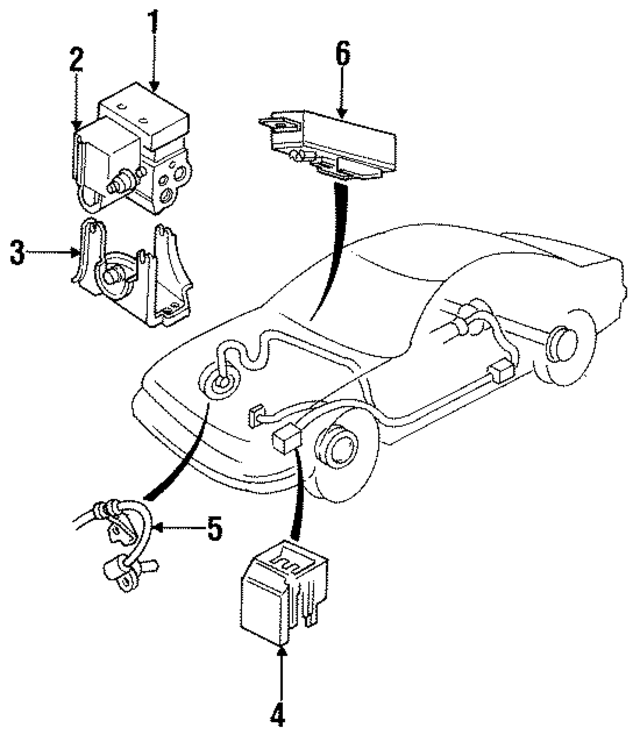 10135480 - Electrical: Modulator Bracket for GM Image