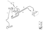 34327696836 - Brakes: Front Brake Pipe, Inlet for BMW-Motorrad Image
