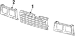 5310132030 - Body: Grille for Toyota: Camry Image
