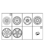 5FV63S4AAE - Wheels, Covers and Jacks: Steel Wheel for Mopar Image