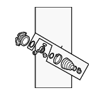 4K0498103 - Suspension: Inner Joint Assembly for Audi Image