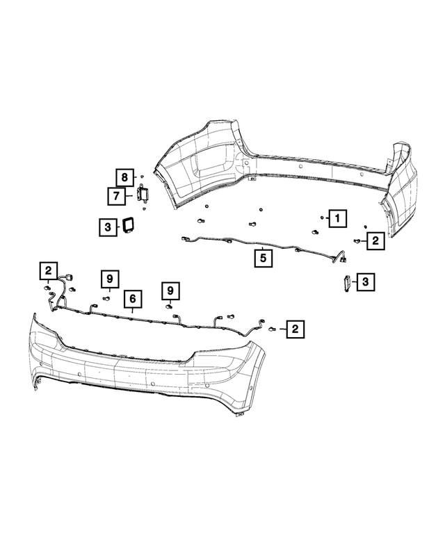 68411135AC - Electrical: Parking Assist Module for Mopar Image image