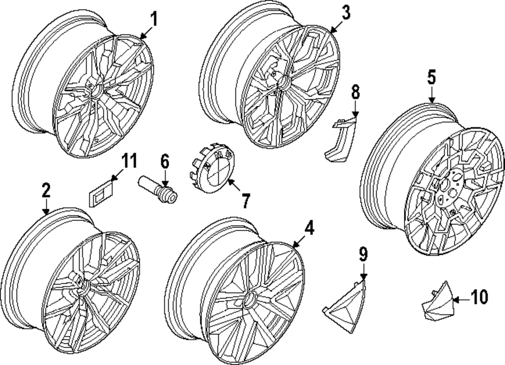 361° Genuine BMW 36-10-6-896-776 | 19