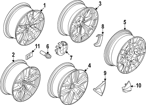 Wheels for 2024 BMW i4 #0