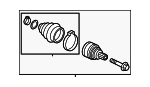 8R0598099 - Suspension: Outer Joint Assembly for Audi Image