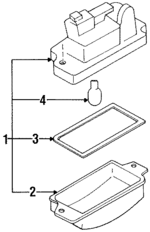 2651071L00 - : License Lamp for Nissan Image