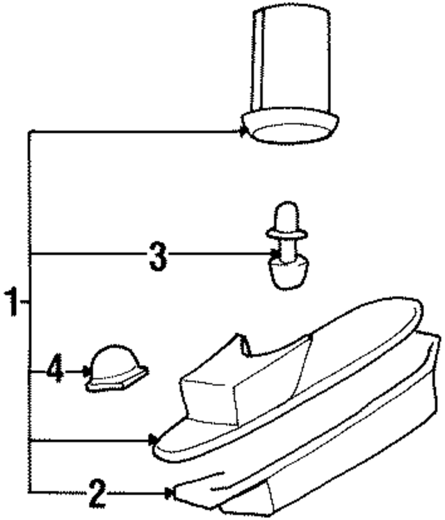 MR162485 - Electrical: License Plate Light Assembly for Mopar Image