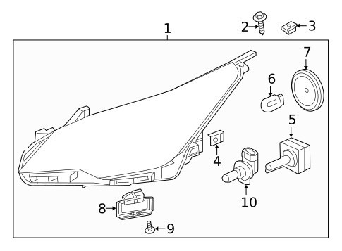 Bulbs - Chassis for 2016 Buick Envision #0