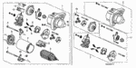 6312RNA507RM - Engine: STARTER, CORE ID (SM-71001) (06312-RNA-507RM) (RMD) for Honda Image