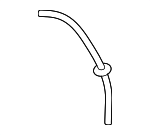 65475AE100 - Body: Drain Hose for Subaru: Baja Image