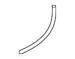 65475AE090 - Body: Drain Hose for Subaru: Baja Image