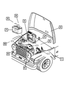 52059713AA - Labels All Vehicle Locations: Emission Label for Mopar Image