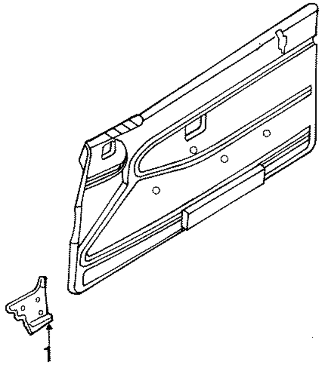 6690006F00 - : Cowl Trim for Nissan Image