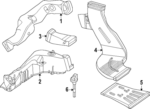 Ducts for 2025 Mercedes-Benz GLC 350e #0