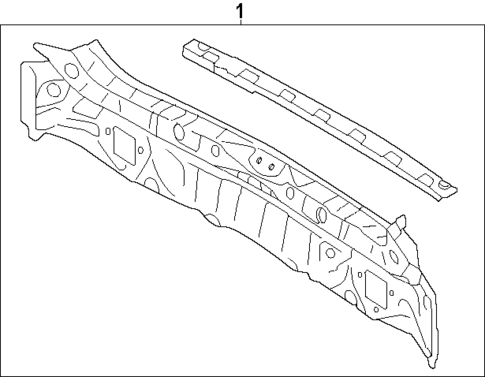 Rear Body for 2024 Subaru Crosstrek #0