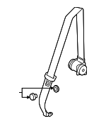 1Q0857805AUHQ - : Seat Belt Assembly for Volkswagen: Eos Image