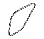 83120D2000NNB - : Weather-Strip On Body for Hyundai Image