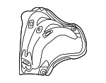 171670H040 - Exhaust: Heat Shield for Scion: tC, xB | Toyota: Camry, Corolla, Matrix, RAV4, Solara Image