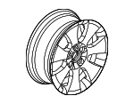 13241506 - Suspension: Wheel, Alloy for Saab: 9-5 Image