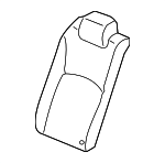 82127TGGA31 - Body: Seat Back Pad for Honda: Civic Image