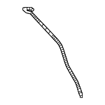 68618579AA - Wiper &amp; Washer: Headlight Washer Hose for Mopar Image