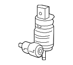 68507271AA - Body: Windshield Washer Pump for Mopar Image